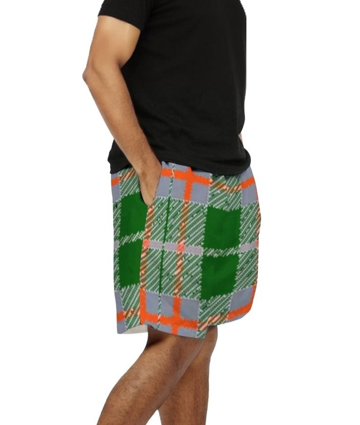 Tribute to Plaid Men's Swim Trunk - men's shorts at TFC&H Co.