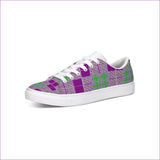 purple Tribute to Plaid Sneaker - women's shoe at TFC&H Co.