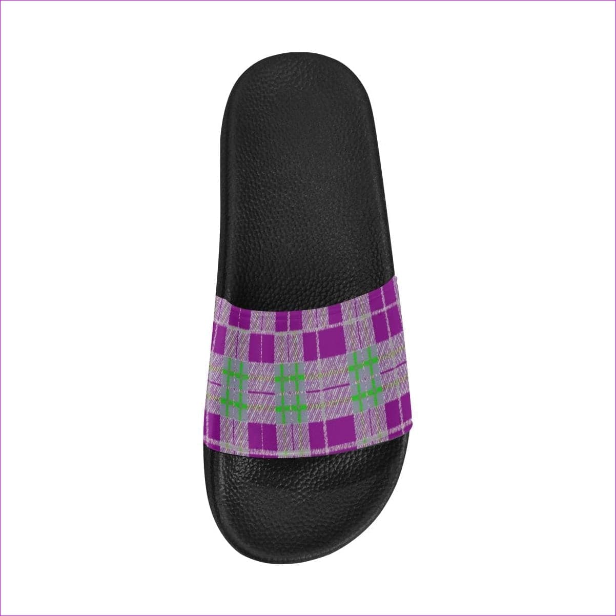 - Tribute to Plaid Women's Slides - womens shoe at TFC&H Co.