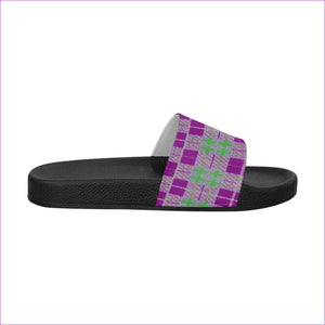 - Tribute to Plaid Women's Slides - womens shoe at TFC&H Co.