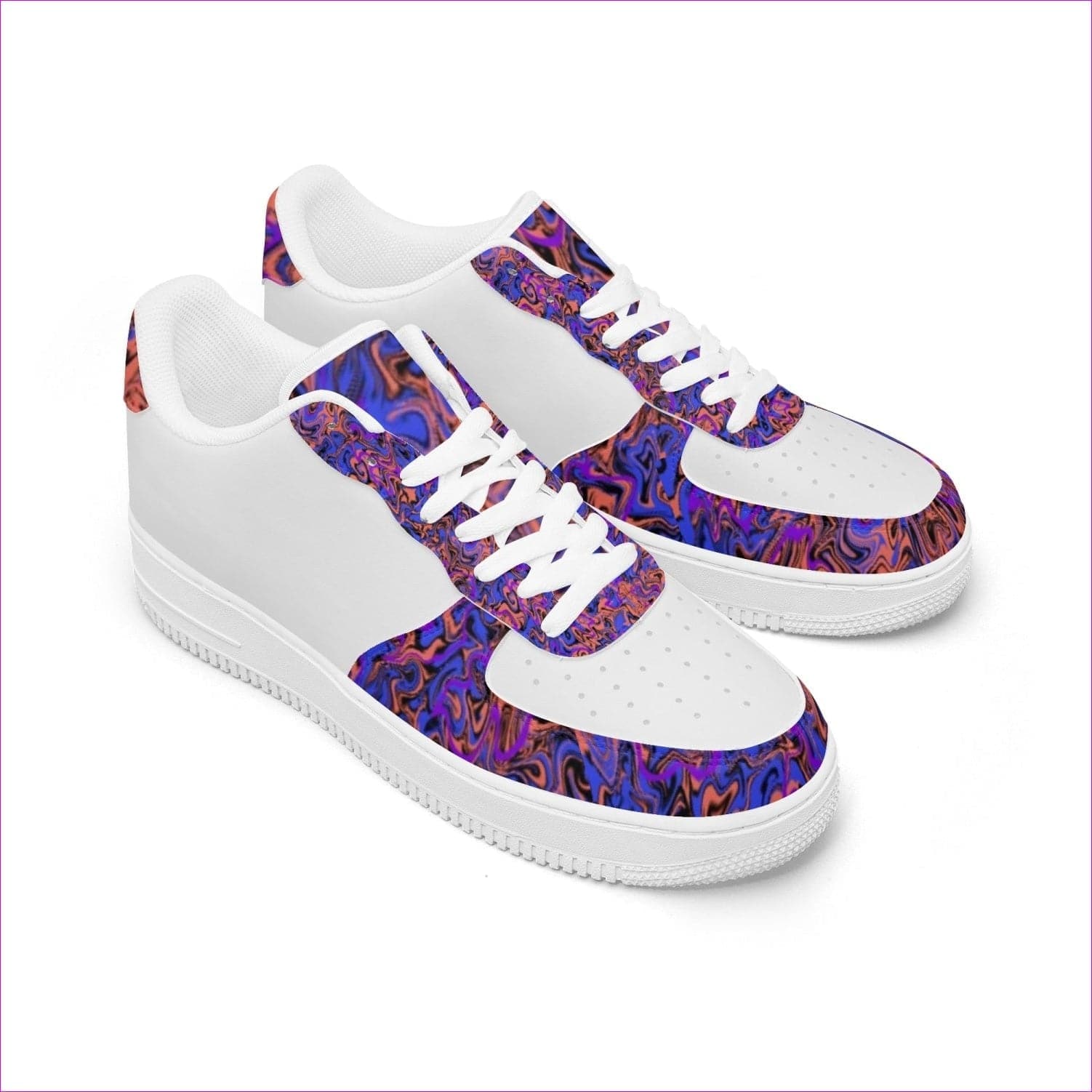 Trip Low-Top Leather Sports Sneakers - unisex basketball shoes at TFC&H Co.