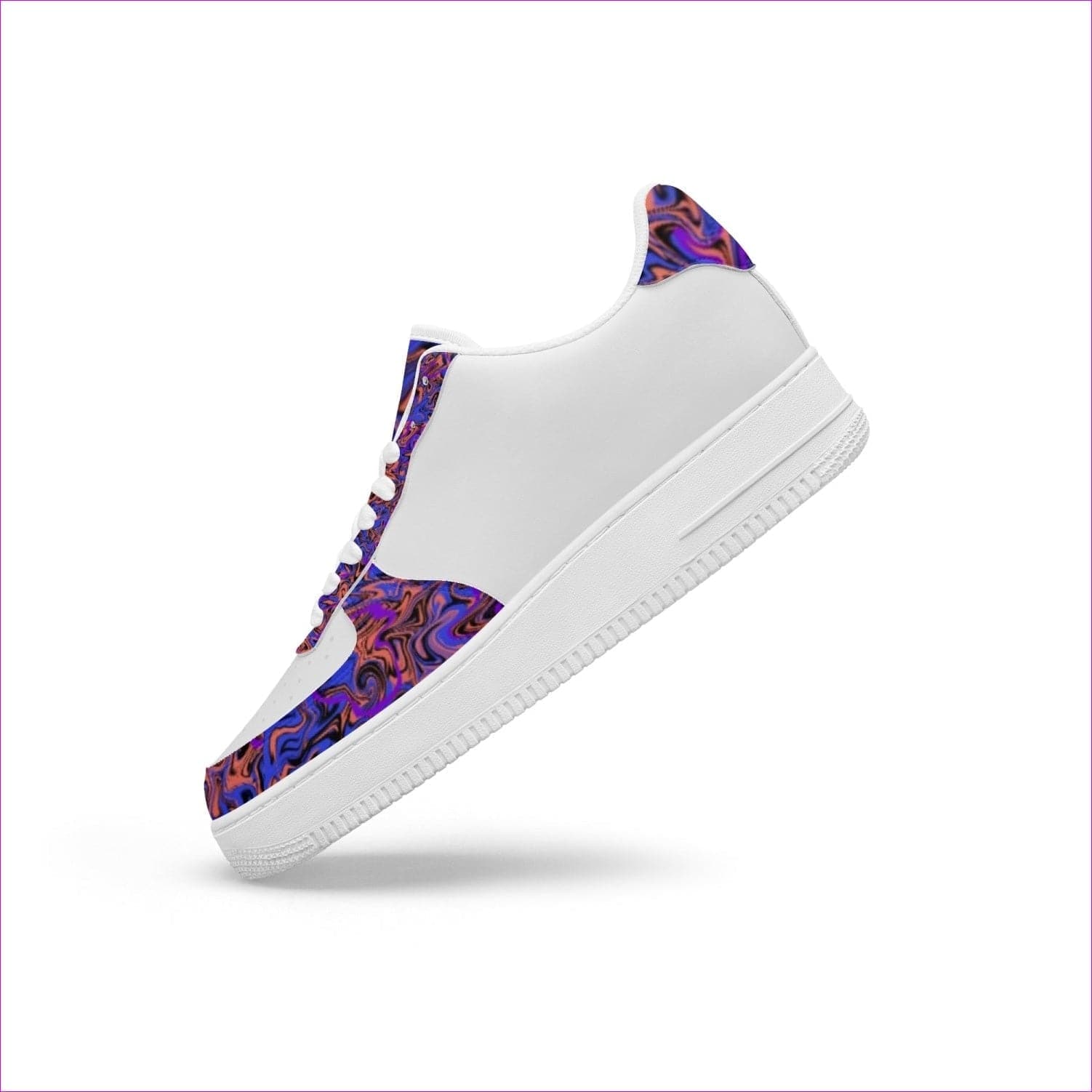 Trip Low-Top Leather Sports Sneakers - unisex basketball shoes at TFC&H Co.