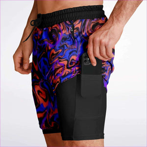 4XL - Trip Men's Premium Athletic Pocket Shorts - Mens 2-in-1 Shorts at TFC&H Co.