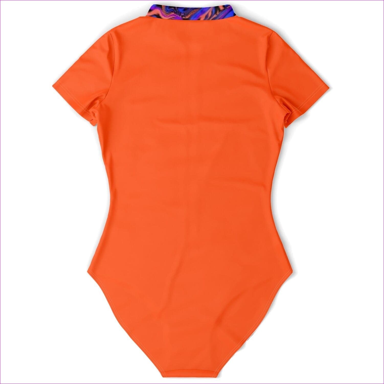 Trip Premium Women's Short Sleeve Zip Bodysuit - Bodysuit Short Sleeve - AOP at TFC&H Co.