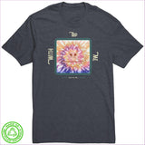 Heathered Navy - Trip with Me Not On Me Recycled Fabric Unisex Tee - Unisex T-Shirt at TFC&H Co.