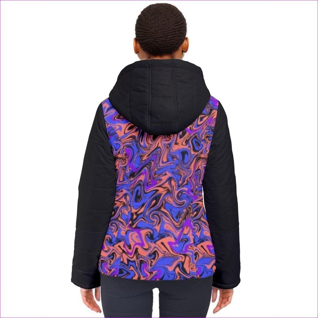 Trip Women's Hooded Puffer Jacket - coat at TFC&H Co.