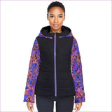 Trip2 - Trip Women's Hooded Puffer Jacket - coat at TFC&H Co.