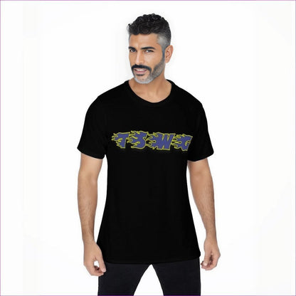 black TSWG Flame Men's O-Neck T-Shirt - Men's T-Shirts at TFC&H Co.