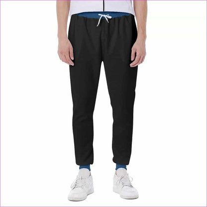 TSWG Fuego Flame Men's Sweatpants -Blue - men's sweatpants at TFC&H Co.