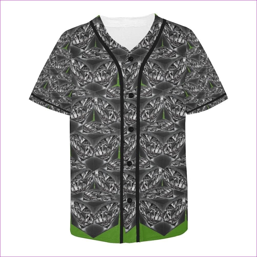 TSWG(Tough Smooth Well Groomed) Black Ice Baseball Jersey Voluptuous (+) Sizes Available - men's jersey at TFC&H Co.