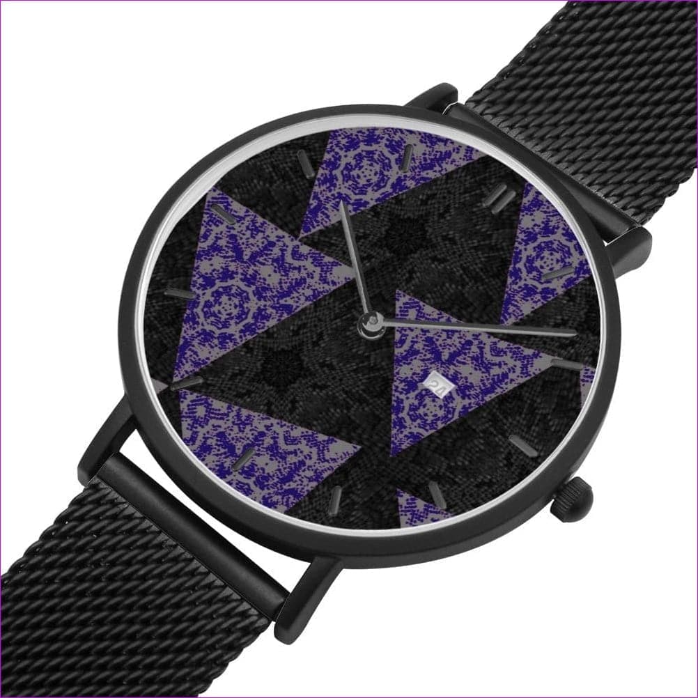Black TSWG (Tough Smooth Well Groomed) Blue Snakeskin Time Collection - watch at TFC&H Co.