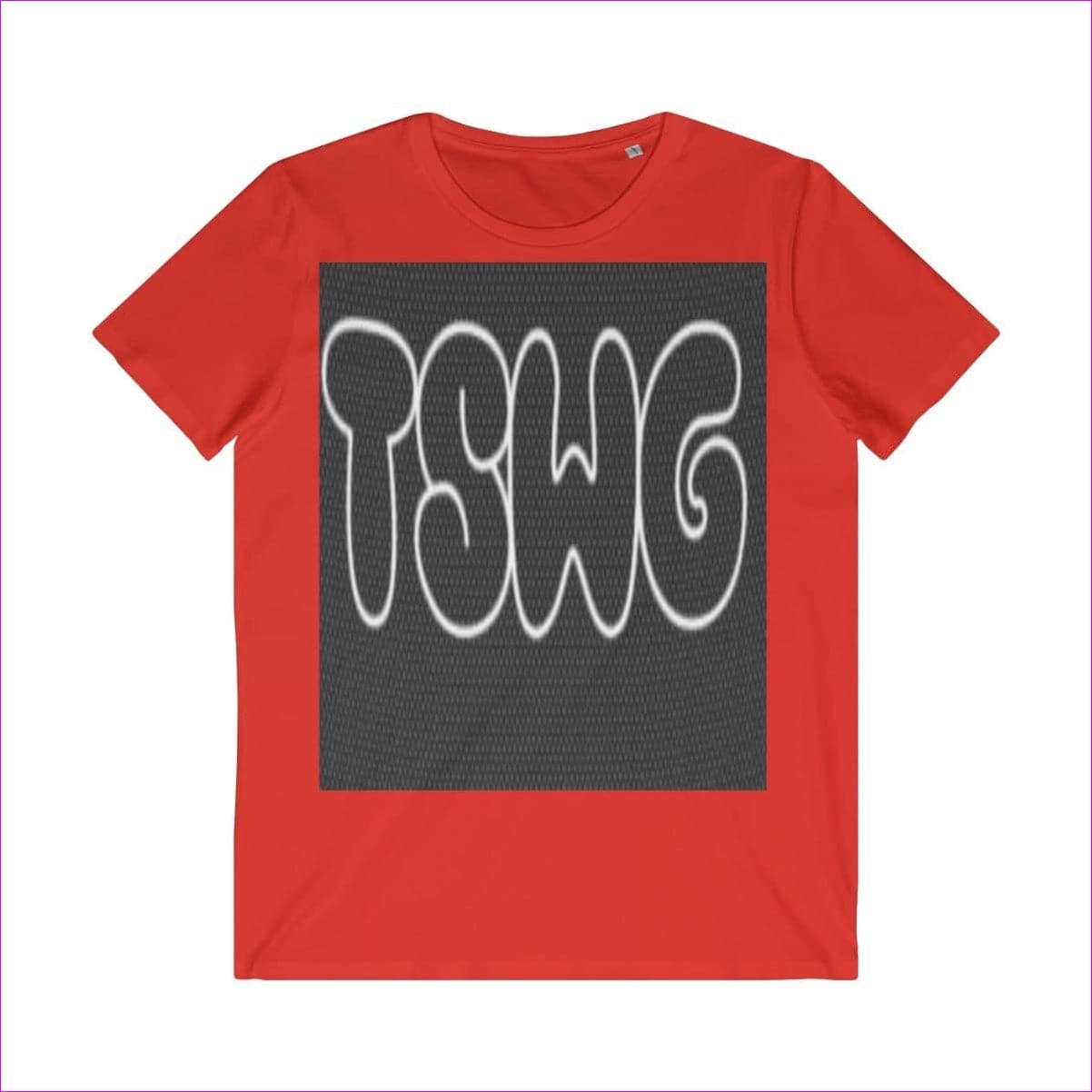 Red TSWG ( Tough Smooth Well Groomed) Men's Organic Tee - T-Shirt at TFC&H Co.