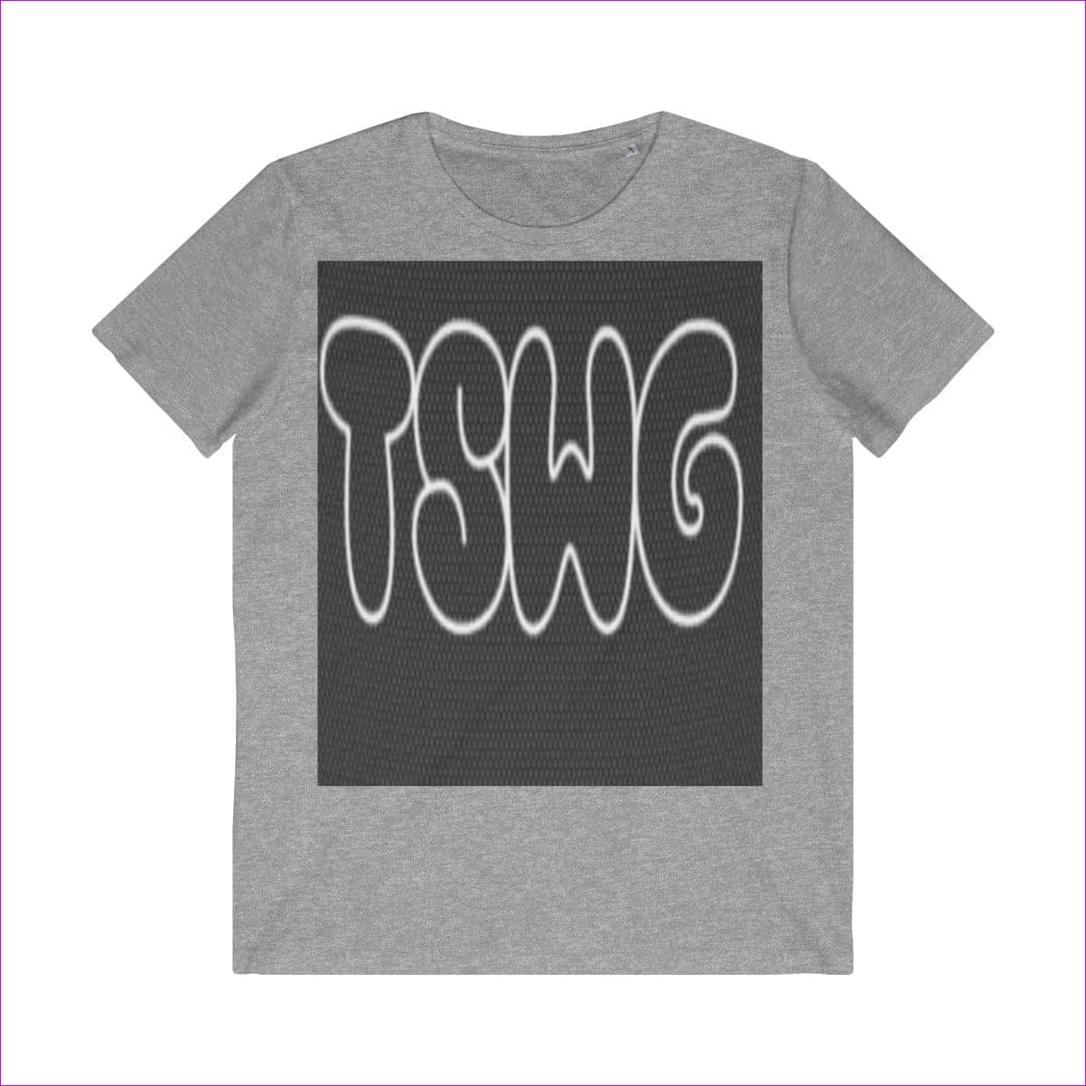 Heather Grey TSWG ( Tough Smooth Well Groomed) Men's Organic Tee - T-Shirt at TFC&H Co.