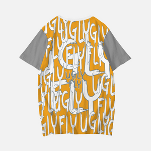 - Ugly Fly Fleece Milk Silk Fabric Unisex Casual Short Sleeve T-Shirt - unisex t-shirt at TFC&H Co.