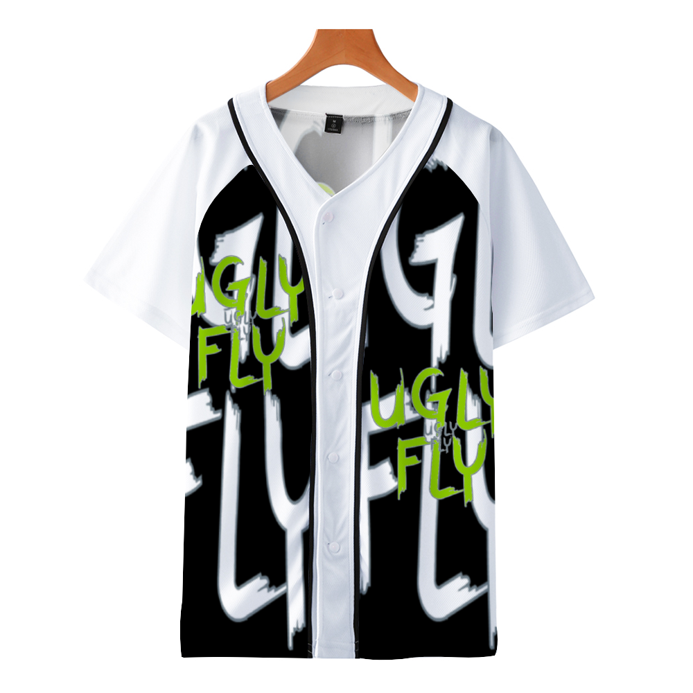 5XL - Ugly Fly Unisex Baseball Sports Jersey - unisex baseball jersey at TFC&H Co.