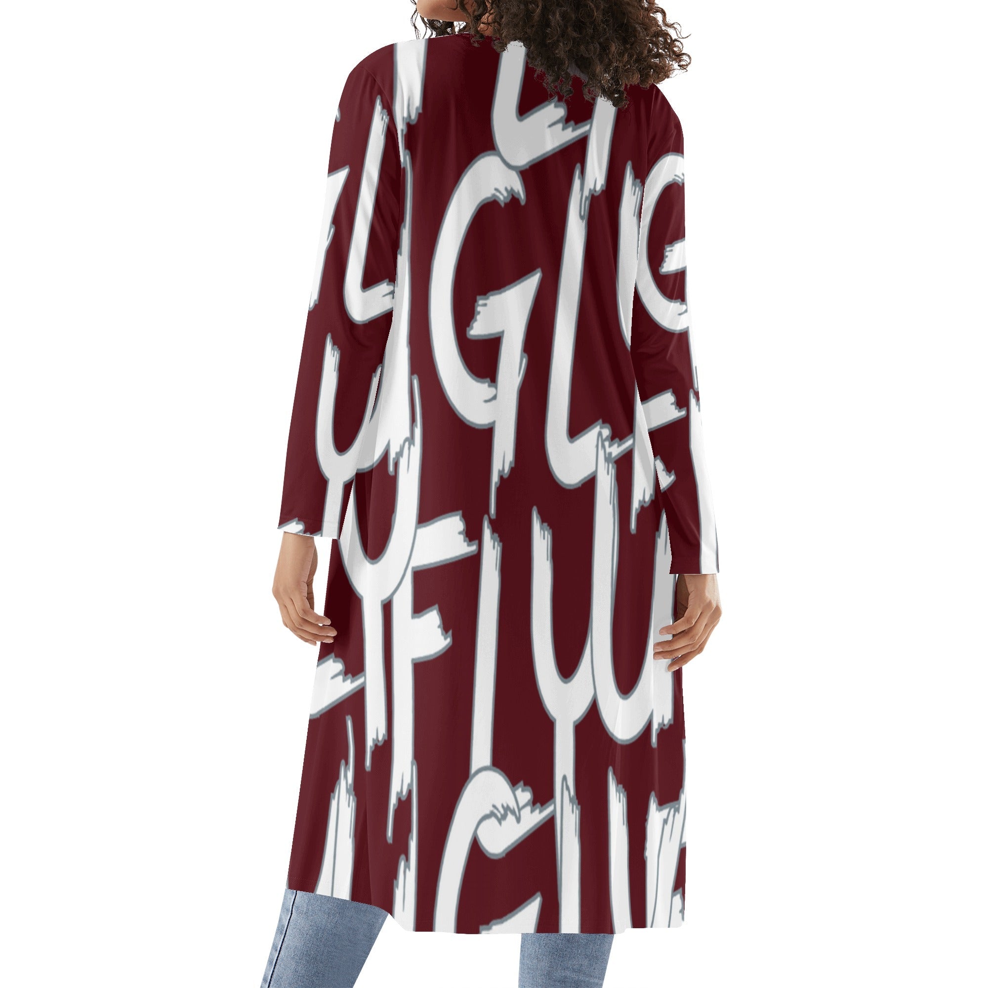 - Ugly Fly Women's Long Sleeve Jacket Cardigan - 5 colors - womens cardigan at TFC&H Co.