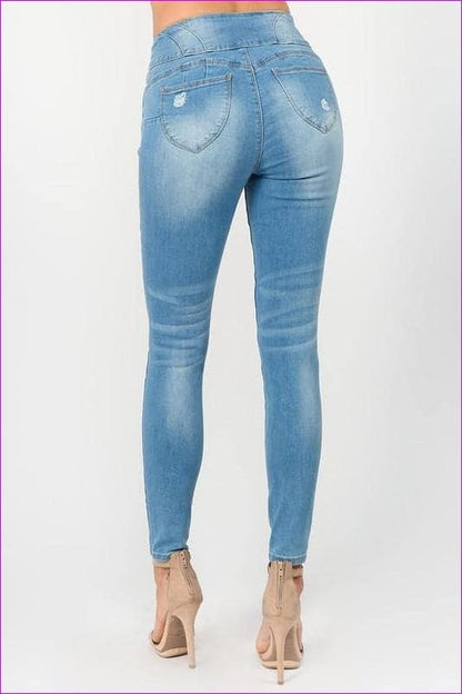 Ultra High Rise Ripped Jeans - women's jeans at TFC&H Co.