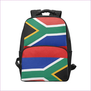 One Size African Flag Laptop Backpack (Model 1663) US, ZA, CA Flag Laptop Backpack - backpack at TFC&H Co.