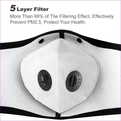 Velvet Protective Face Mask w/ extra filters - mask at TFC&H Co.