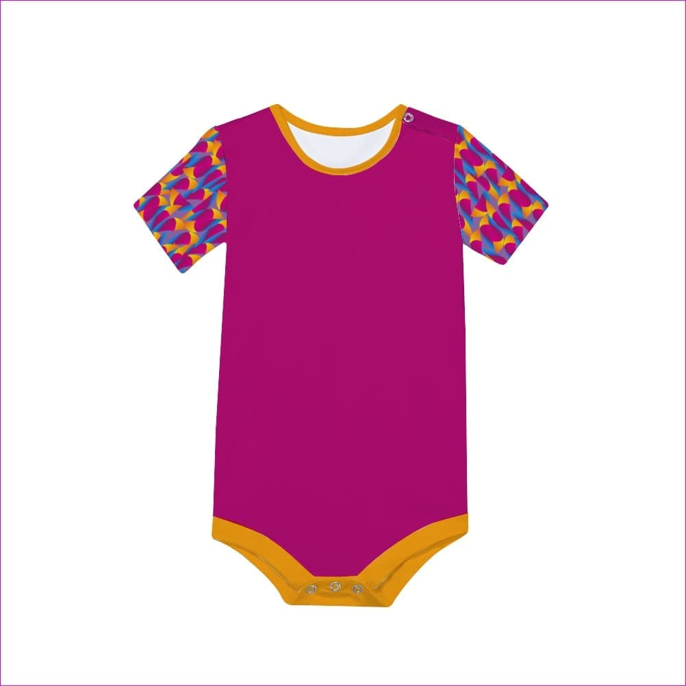 - Vibrant Thang Baby's Short Sleeve Romper - infant onesie at TFC&H Co.