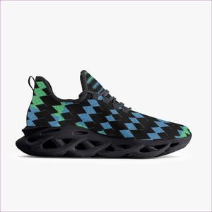 - Vitral Bounce Mesh Knit Sneakers - Black - unisex shoe at TFC&H Co.