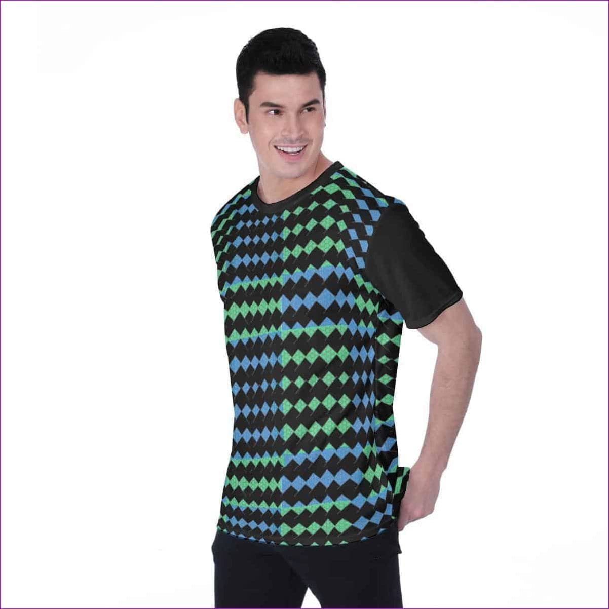 Black Vitral Men's T-shirt - 3 options - Men's T-Shirts at TFC&H Co.