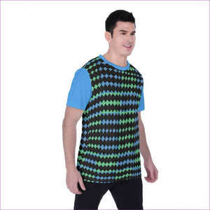 Blue - Vitral Men's T-shirt - 3 options - Mens T-Shirts at TFC&H Co.