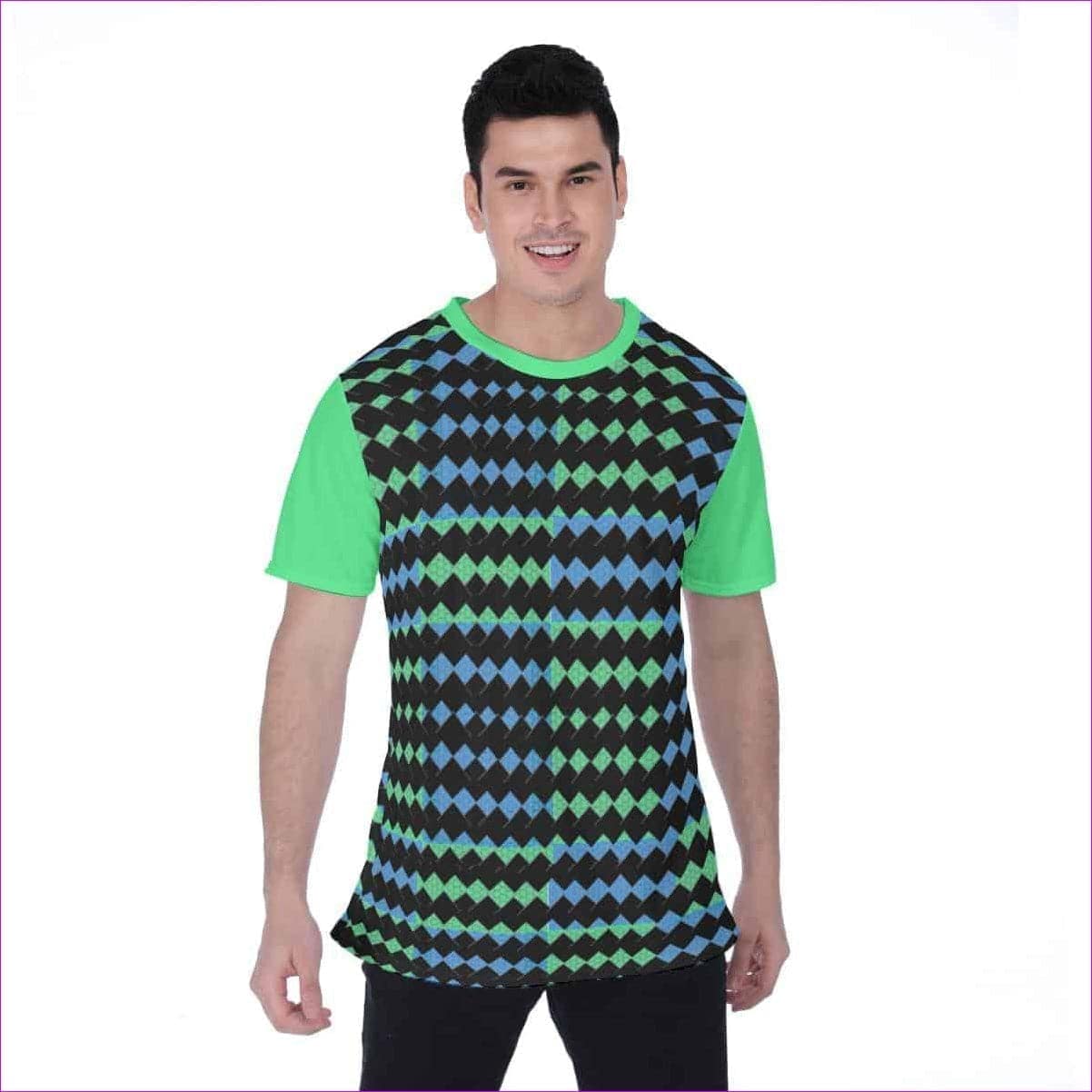 Green - Vitral Men's T-shirt - 3 options - Mens T-Shirts at TFC&H Co.