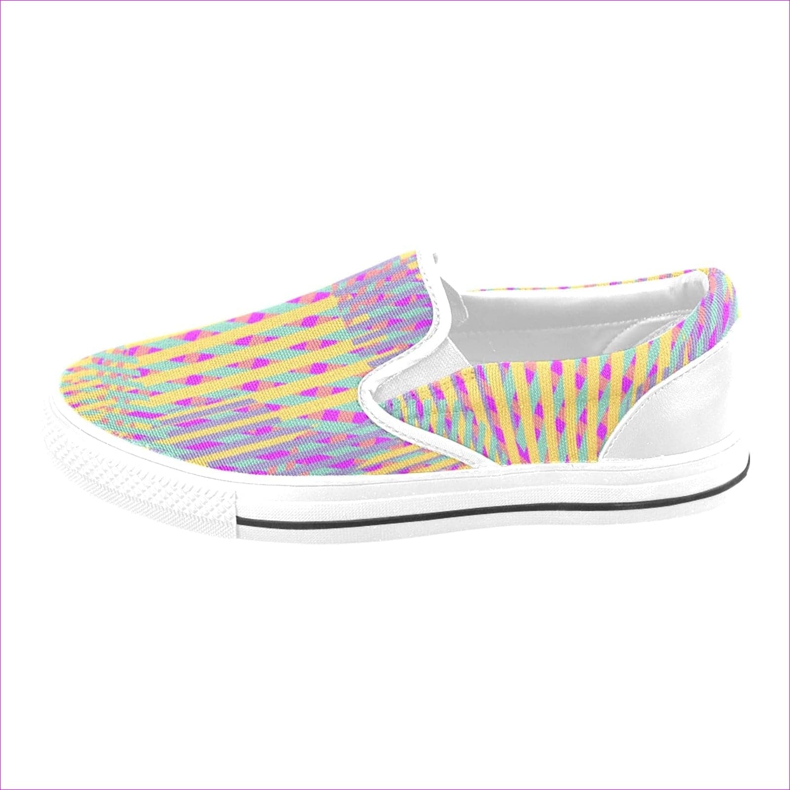Vivid Weaved Slip-on Canvas Shoes - kid's Slip-Ons at TFC&H Co.