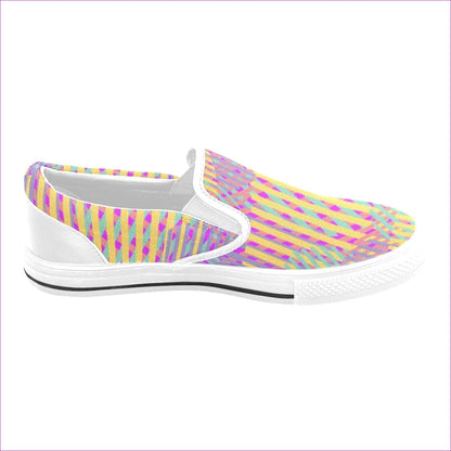 Vivid Weaved Slip-on Canvas Shoes - kid's Slip-Ons at TFC&H Co.
