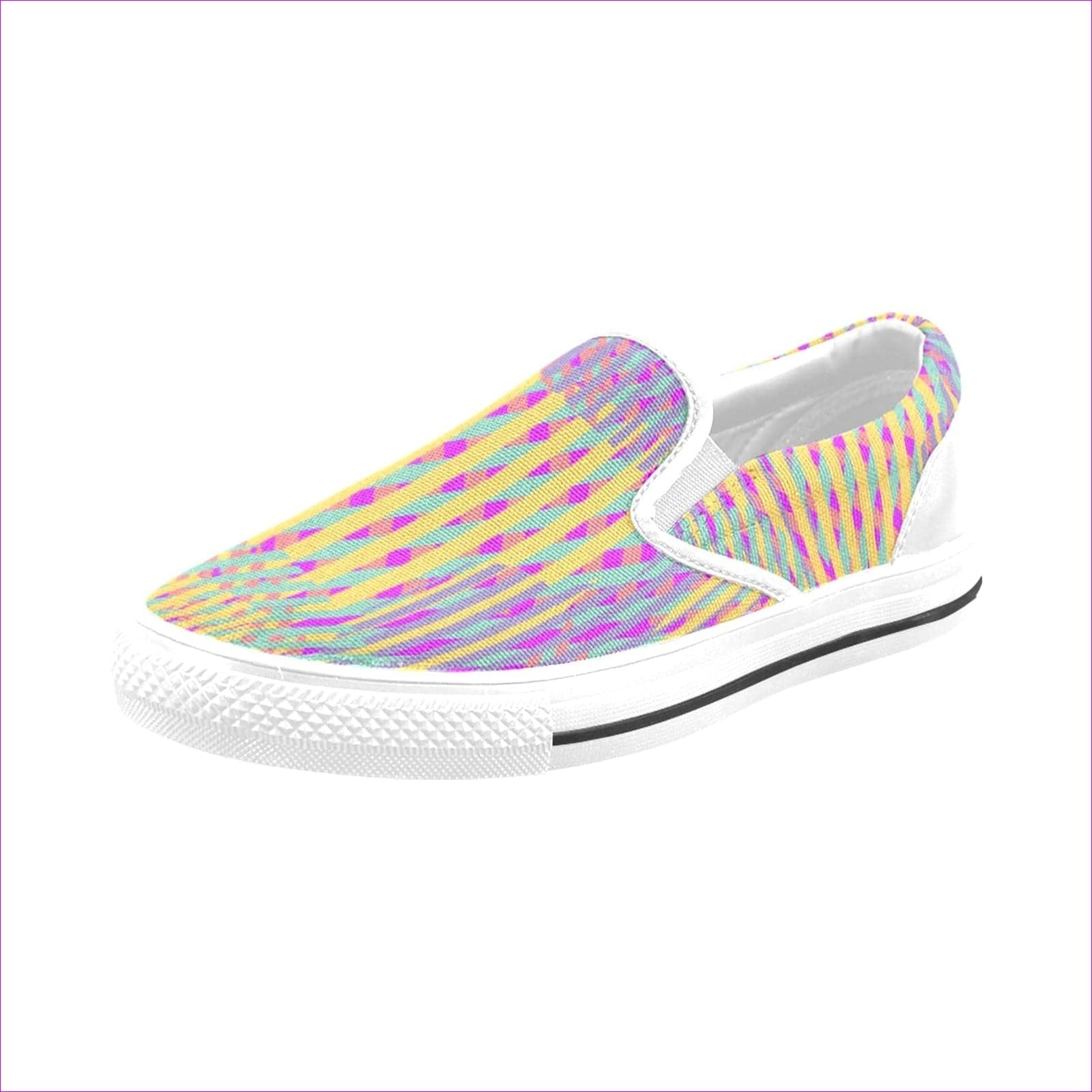 Vivid Weaved Slip-on Canvas Shoes - kid's Slip-Ons at TFC&H Co.