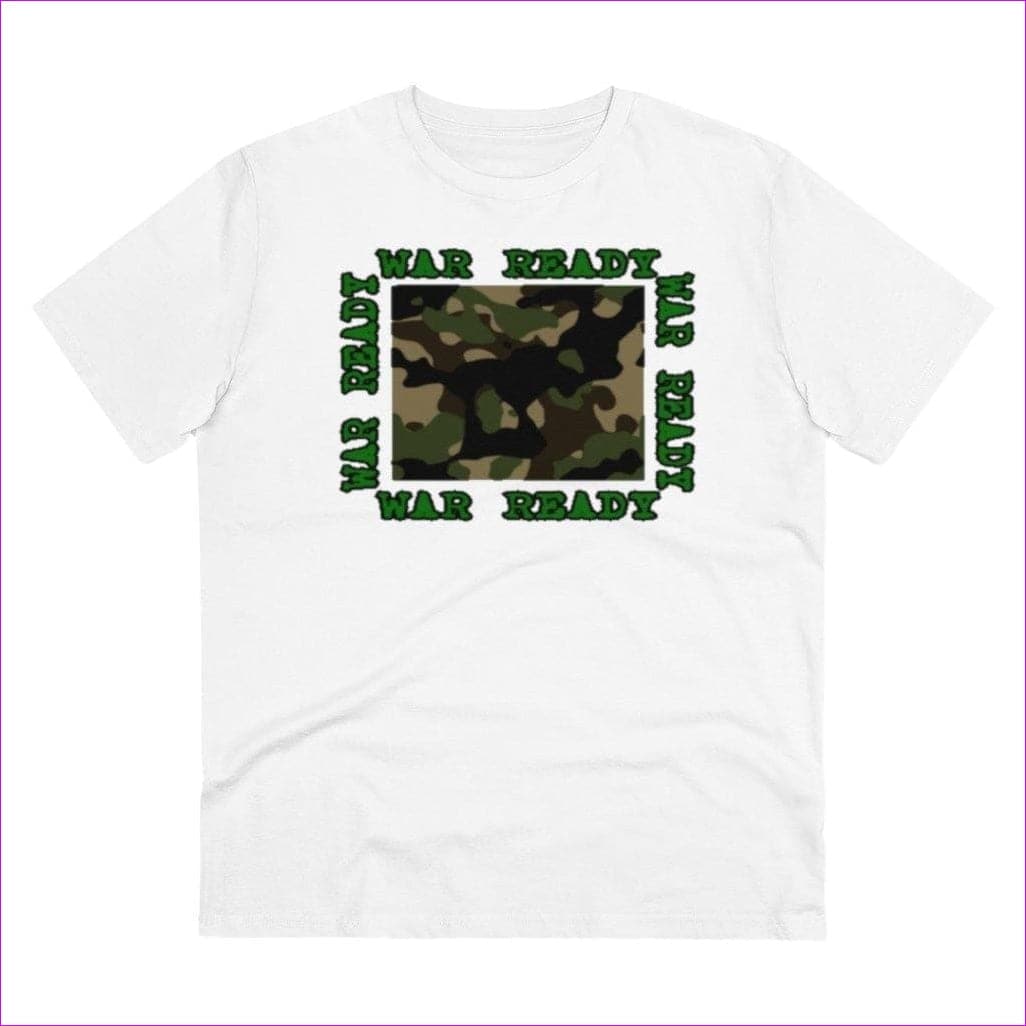XL White - War Ready Men's Organic Tee - mens t-shirt at TFC&H Co.