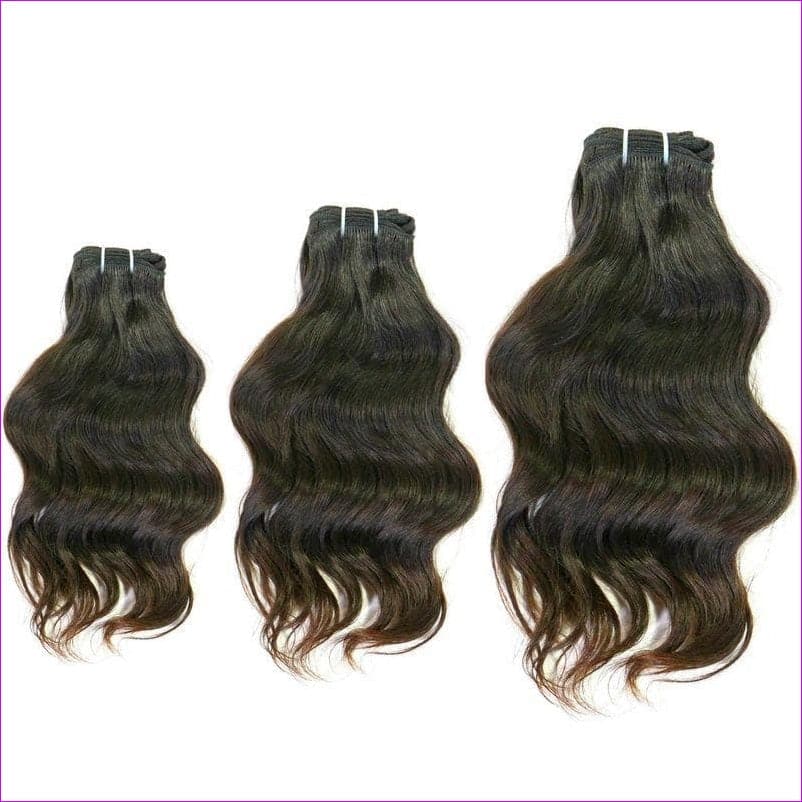 Wavy Indian Hair Bundle Deal - extensions at TFC&H Co.