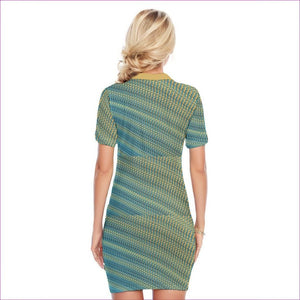 - Weaved Women's Polo Collar Dress - womens dress at TFC&H Co.