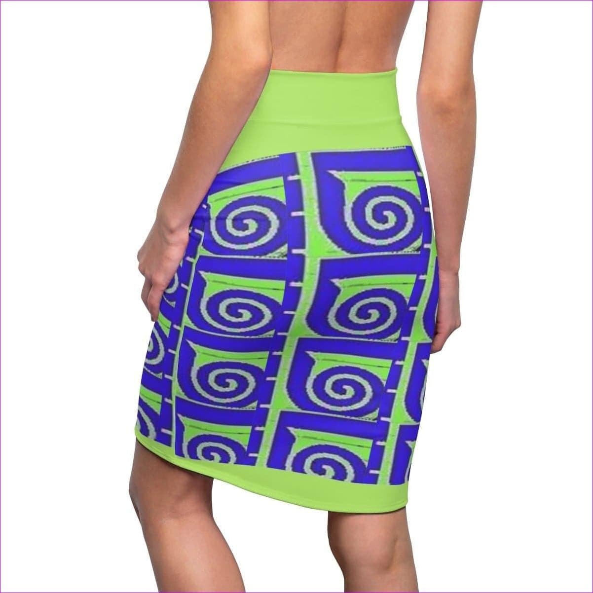 Well Seasoned Women's Pencil Skirt Voluptuous (+) Size Available- Ships from The US - women's skirt at TFC&H Co.
