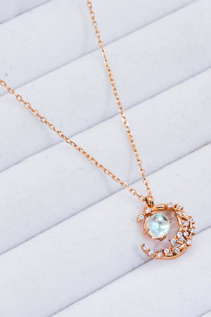 - Where It All Began Moonstone Necklace - necklace at TFC&H Co.