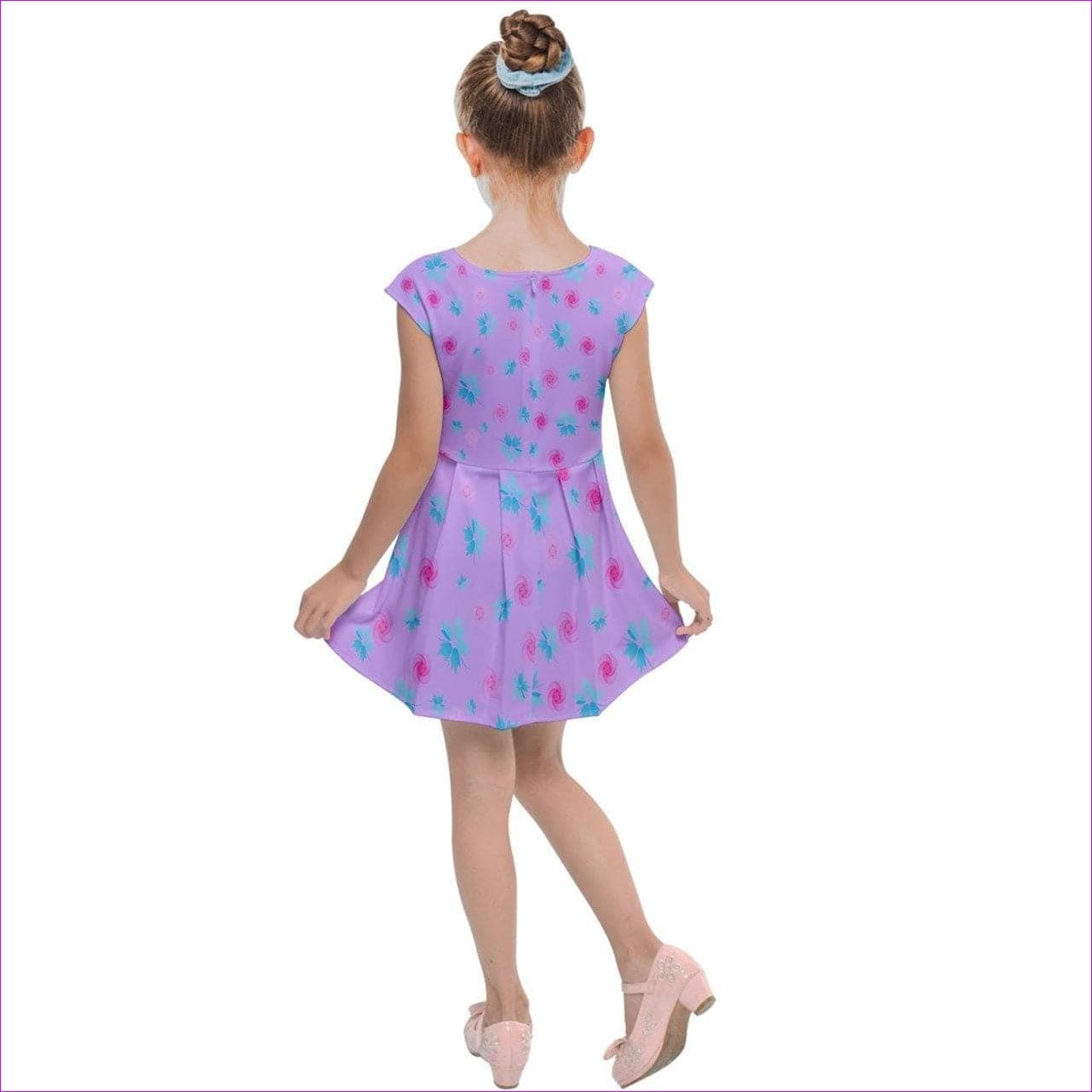 - Whimsical Kids Cap Sleeve Dress - kids dress at TFC&H Co.
