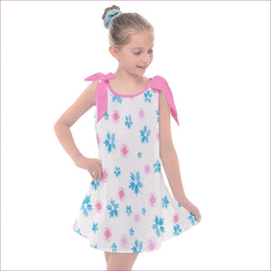 - Whimsical Kids Tie Up Tunic Dress - kids dress at TFC&H Co.