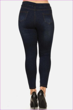 Women's Voluptuous (+) Size Ripped Jeans - women's jeans at TFC&H Co.