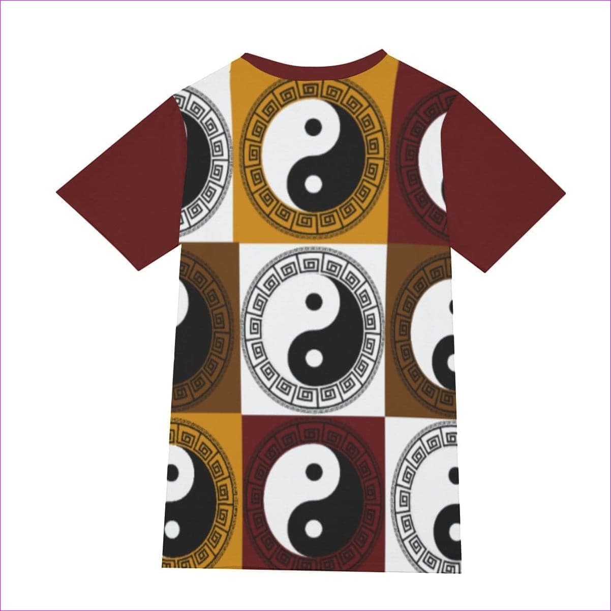 Yin Yang Men's O-Neck T-Shirt Organic Cotton - men's t-shirt at TFC&H Co.