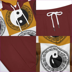 - Yin Yang Men's Sleeveless Vest And Shorts Set - mens top & short set at TFC&H Co.