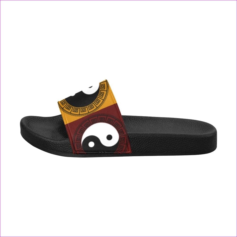 Yin & Yang Men's Slides - Men's Flip Flops at TFC&H Co.