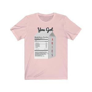 Soft Pink - Bold You Got Aries Zodiac Unisex Tee: Ignite Your Fire Sign Style! - Unisex T-Shirt at TFC&H Co.