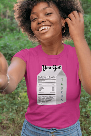 - You Got Taurus Premium Unisex Zodiac Sign Tee: Embrace Your Bullish Nature! - Unisex T-Shirt at TFC&H Co.