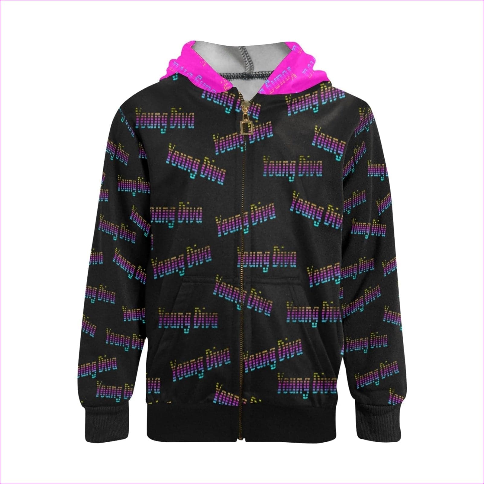 Young Diva Fuzzy Kids Hoodie - Kid's Hoodies at TFC&H Co.