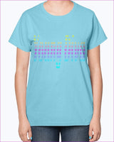 Tahiti Blue - Young Diva Next Level Girls Princess T-Shirt - Kids t-shirt at TFC&H Co.