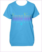 Turquoise - Young Diva Next Level Girls Princess T-Shirt - Kids t-shirt at TFC&H Co.