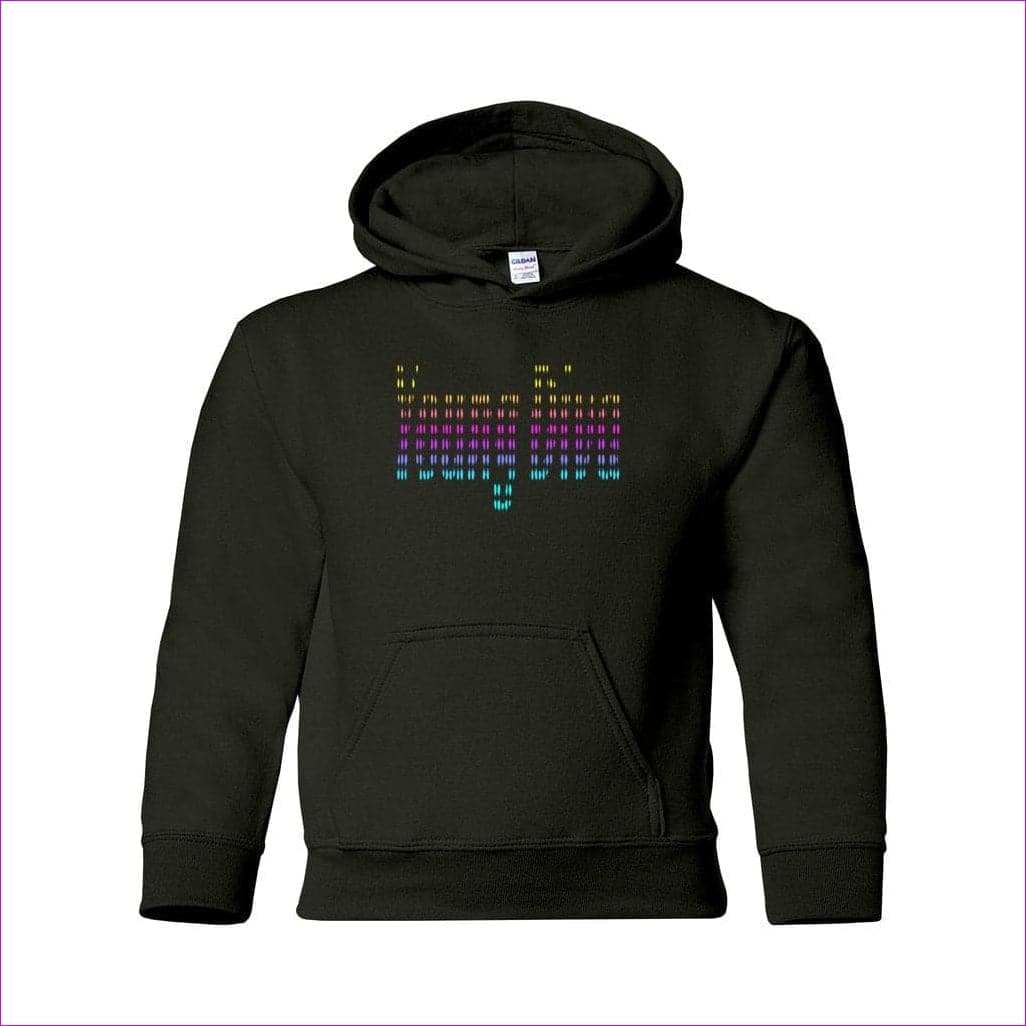 Black - Young Diva Youth Heavy Blend Hooded Sweatshirt - kids hoodie at TFC&H Co.