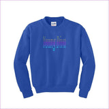 Royal - Young Diva Youth Heavy Blend Sweatshirt - Kids sweatshirt at TFC&H Co.