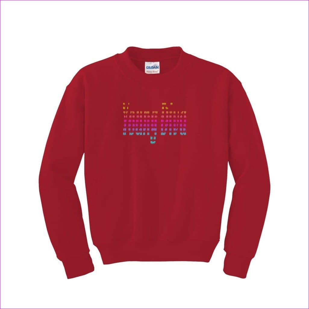 Red - Young Diva Youth Heavy Blend Sweatshirt - Kids sweatshirt at TFC&H Co.